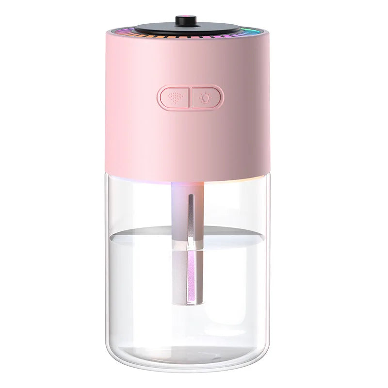 Dispositif de Projection d'étoiles, humidificateur d'air ultrasonique USB pour voiture, nébuliseur hydratant domestique