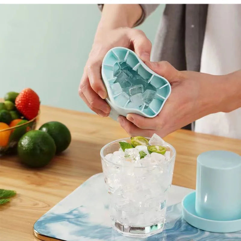 Moule à glaçons rond en Silicone
