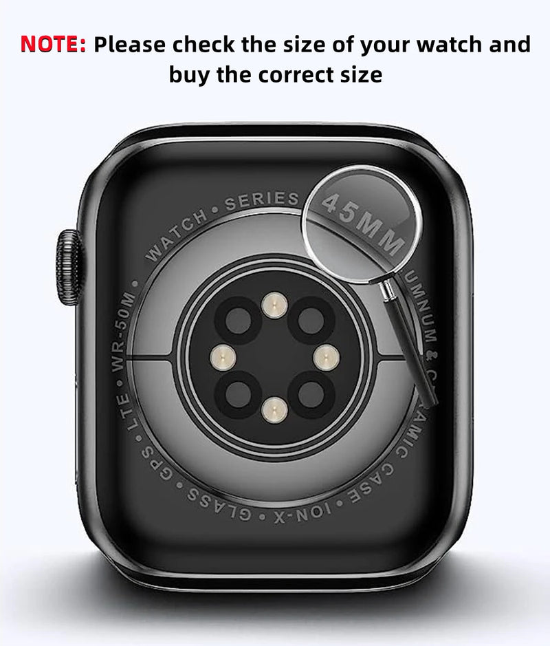 Protecteur d'écran pour Apple Watch, 46mm 45mm 44mm 40 41 42mm