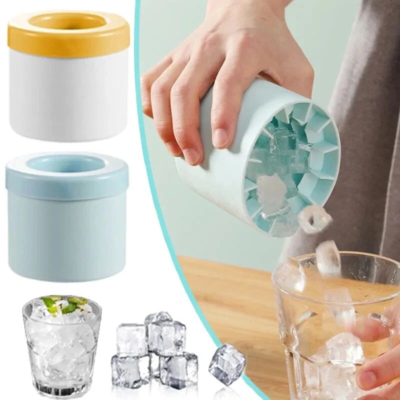 Moule à glaçons rond en Silicone