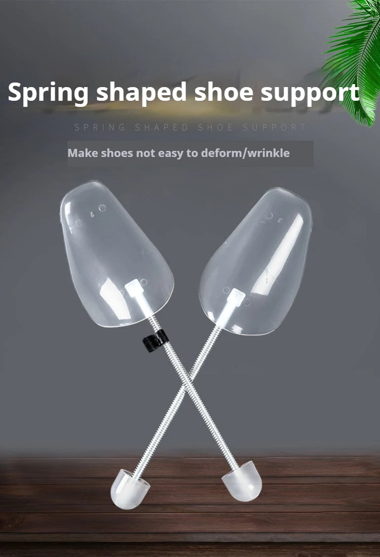 1 paire d'arbres à chaussures de printemps Anti-déformation