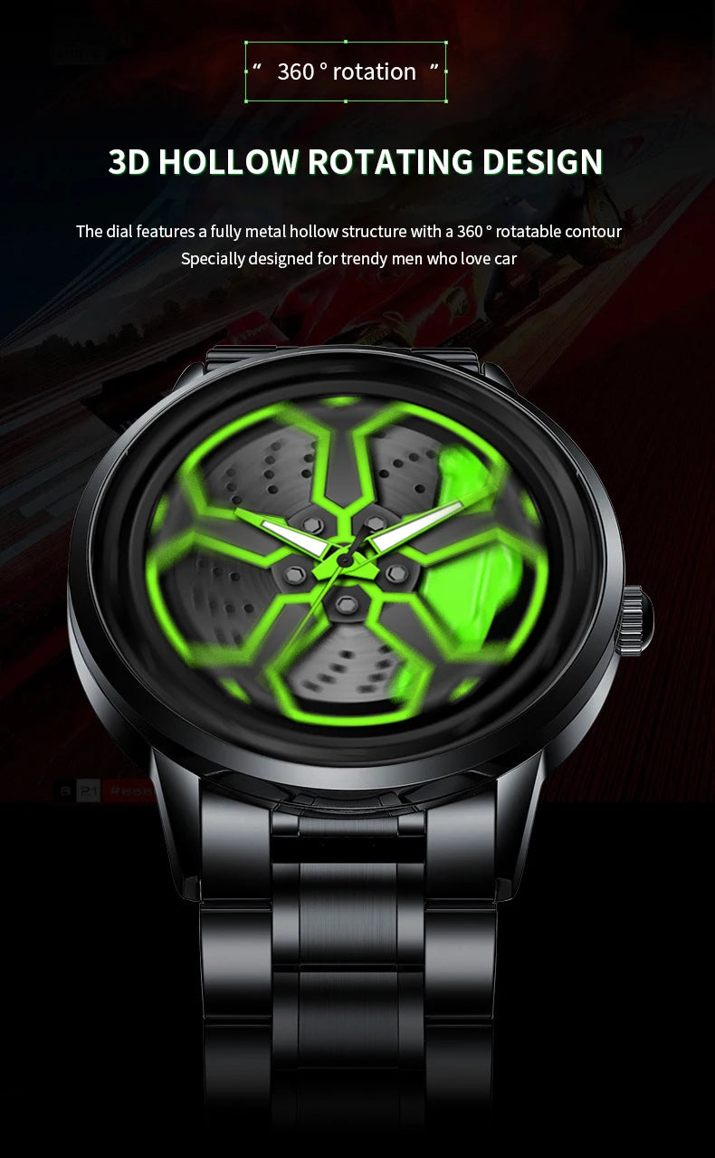Reloj Hombre Mi montre de voiture hommes
