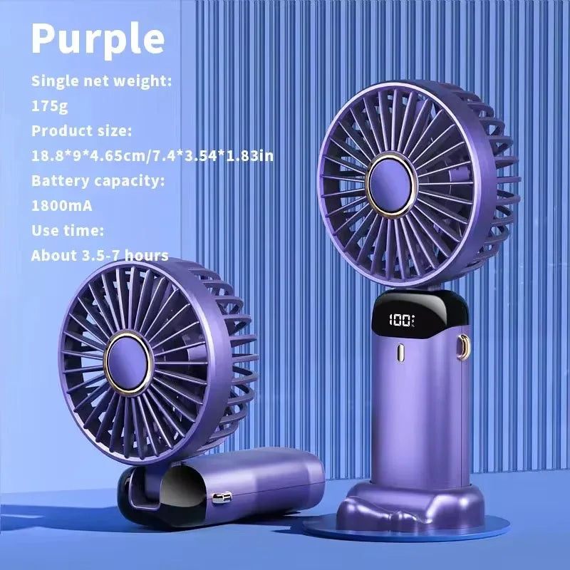 Déterminer mini ventilateur portable