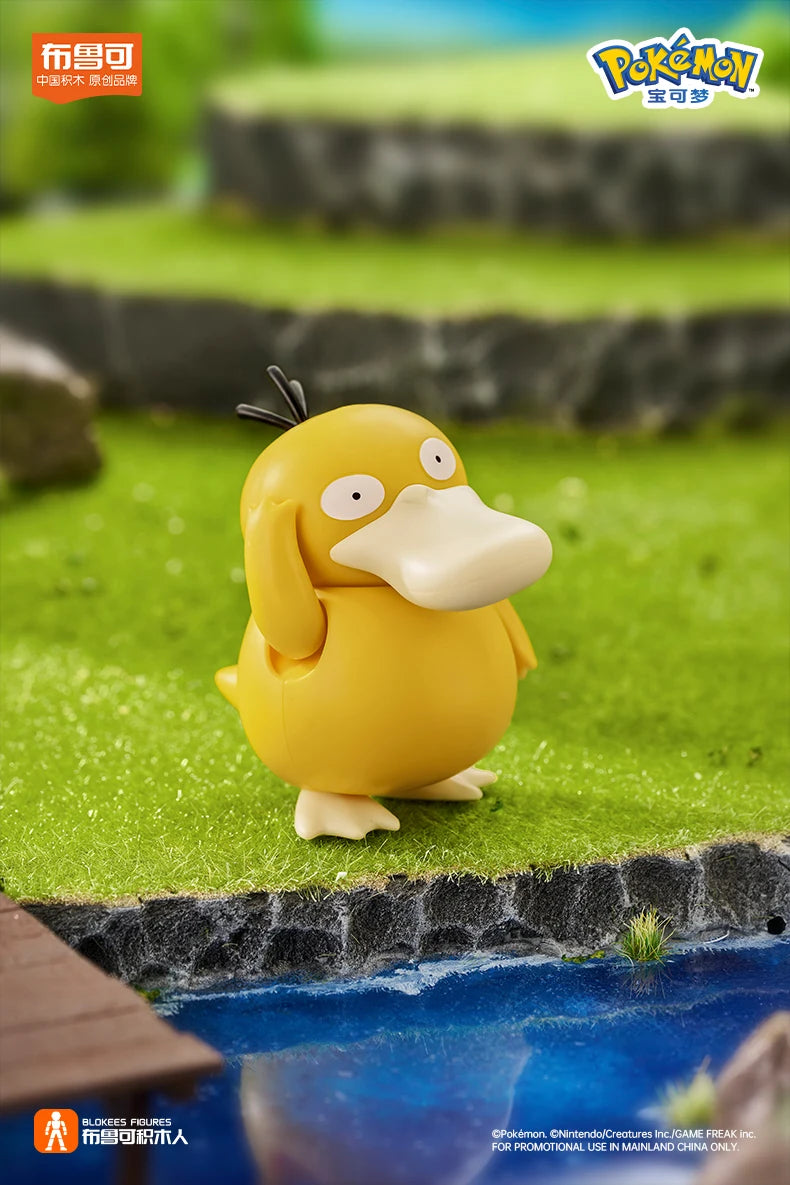 BLOKEES Original POKEMON blocs de construction Pikachu Charmander Psycanard Sprigatito Eevee Lucario Pokémon figurine jouets cadeau