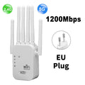 Répéteur WiFi sans fil 1200Mbps, extension de portée WIFI, Booster de Signal WiFi 2.4G 5G, réseau double bande 802.11ac, amplificateur WiFi