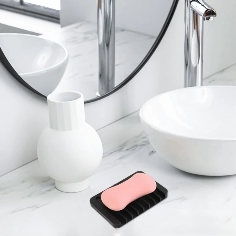Porte-savon en Silicone auto-goutant- livraison gratuite