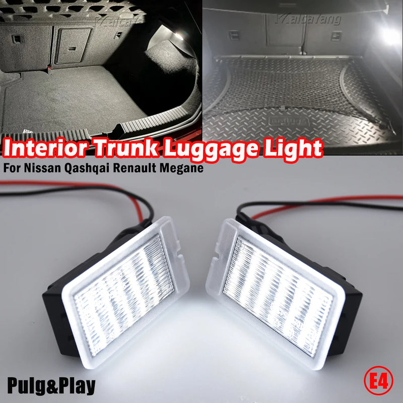 2 feux intérieurs LED pour coffre arrière