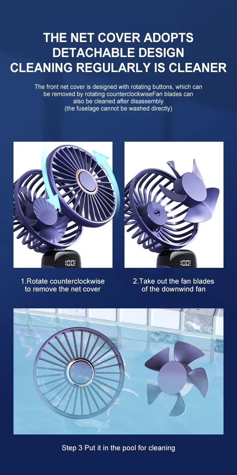 Mini ventilateur portatil