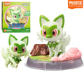 BLOKEES Original POKEMON blocs de construction Pikachu Charmander Psycanard Sprigatito Eevee Lucario Pokémon figurine jouets cadeau