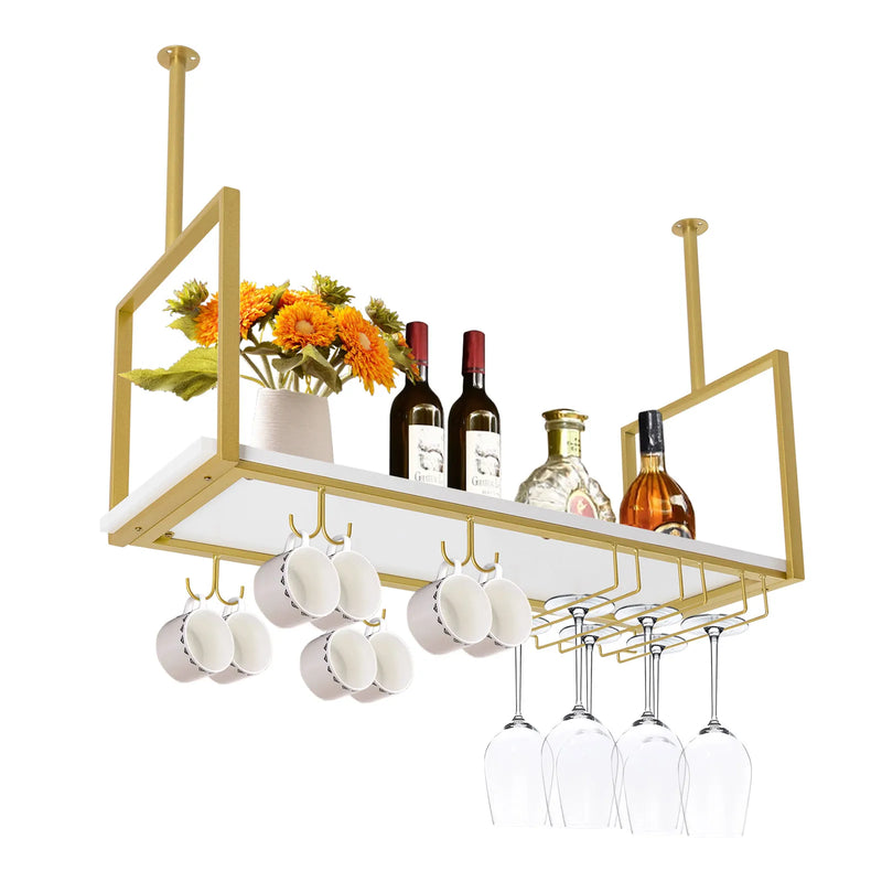 Présentoir à vin au plafond pour bar, verre à vin T1, porte-vin HI, verres à pied, gobelet, cuisine, restaurant, 73