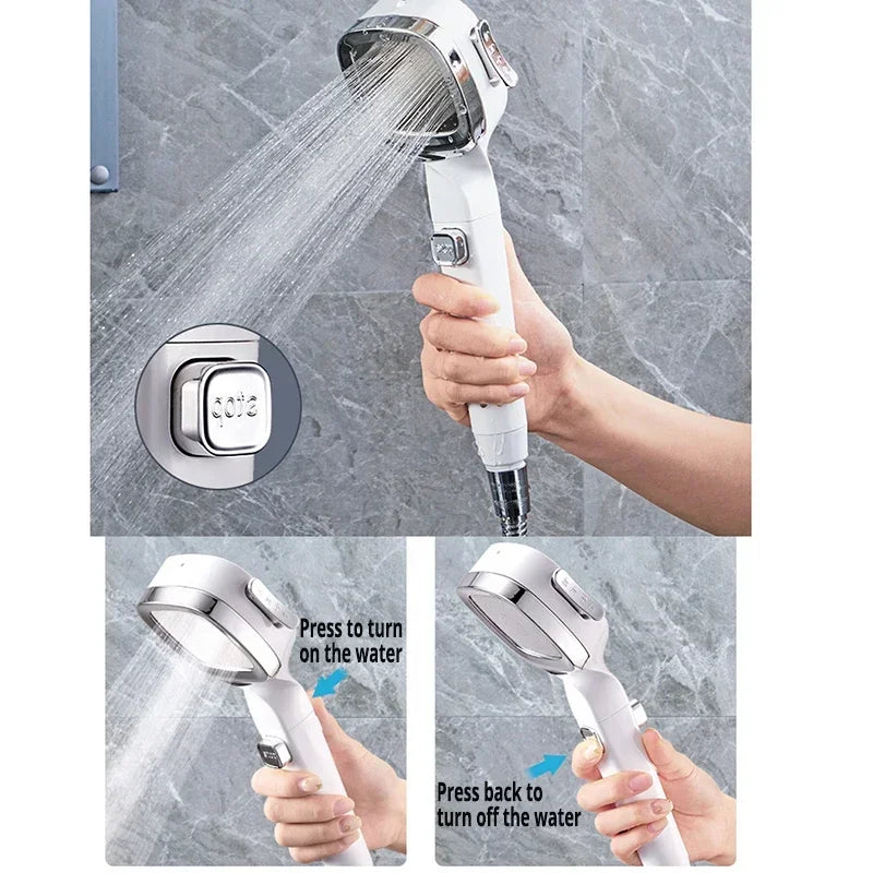 Pommeau de Douche à Haute Pression