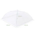 Couverture alimentaire en maille pliable et lavable, couverture de Tables anti-insectes