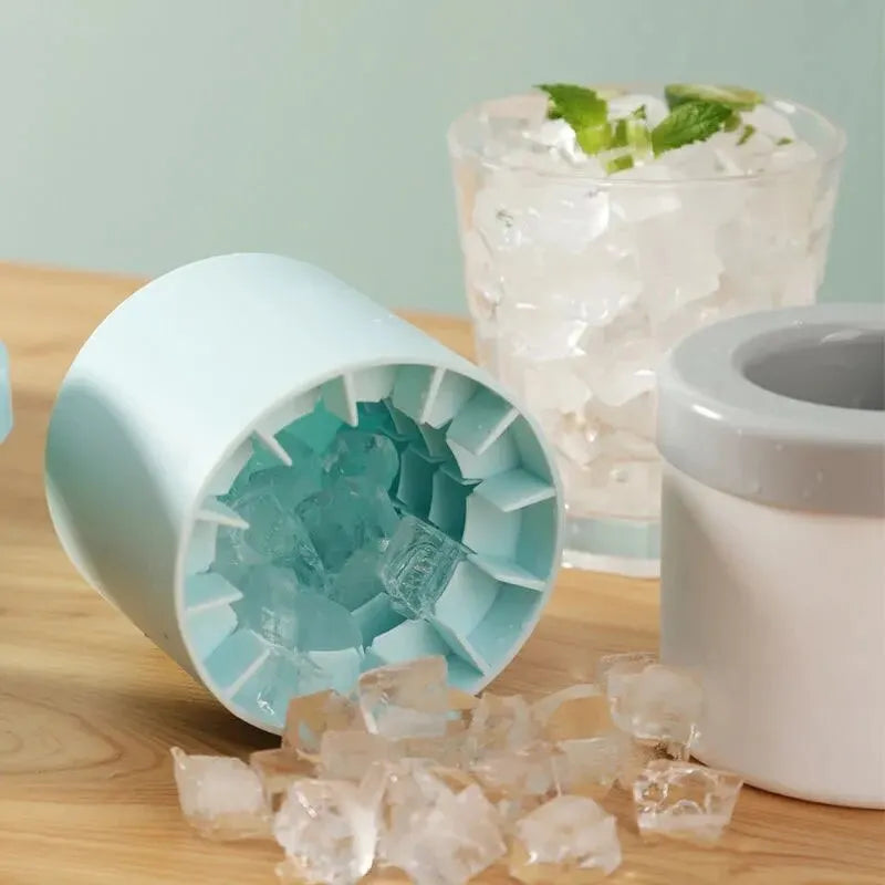 Moule à glaçons rond en Silicone