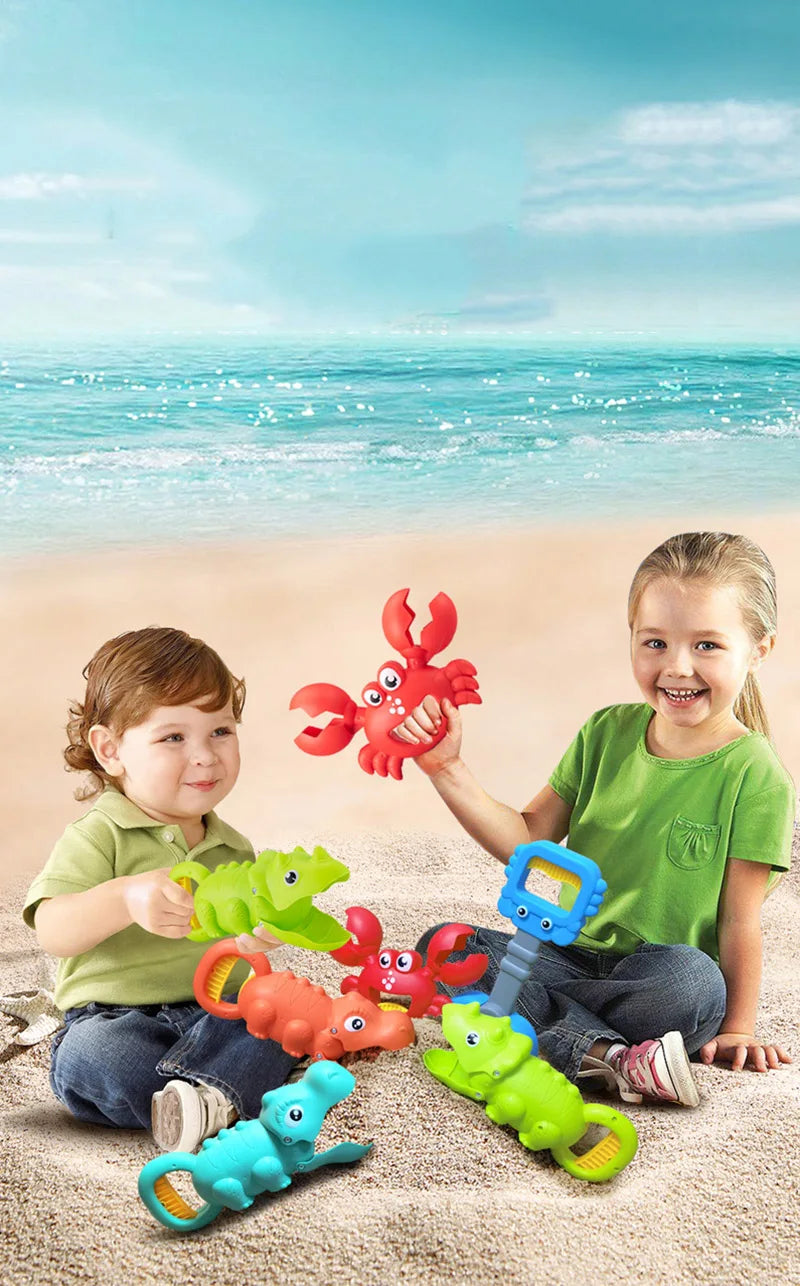 Pince à sable en plastique pour enfants jouets de plage d'été jouets d'extérieur pour enfants jouet à griffes pour jouer au sable jeux de neige d'hiver