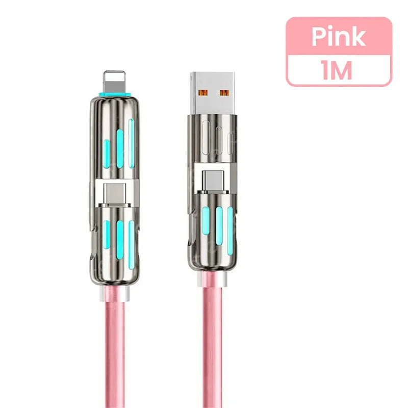Câble de Charge rapide en Silicone USB