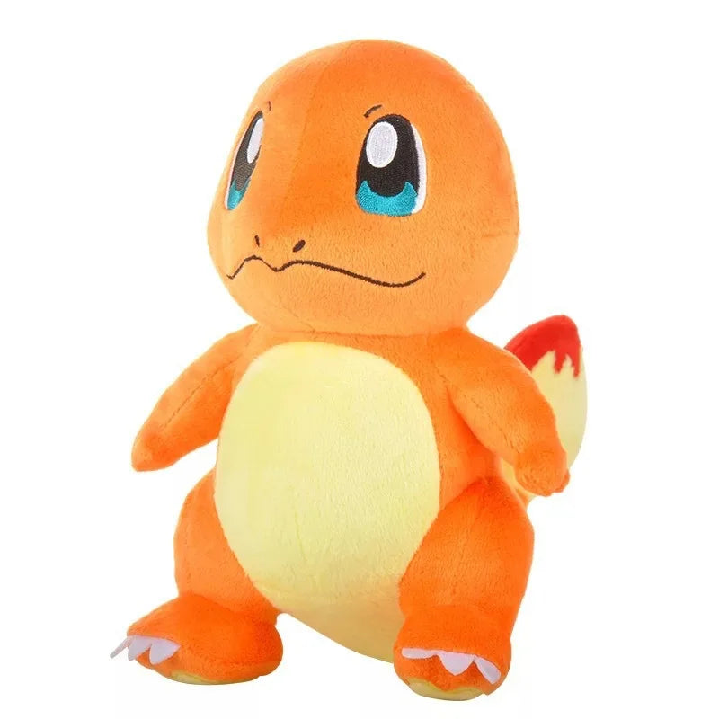 Pokemon Pikachu peluche poupée jouet Anime Kawaii écureuil Charmander Bulbasaur jouets en peluche dessin animé enfants anniversaire cadeau de noël
