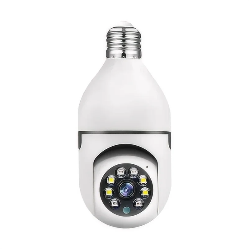 Tuya maison intelligente 2.4G E27 ampoule Wifi caméra de Surveillance HD nuit sécurité vidéo Surveillance Supprt Audio bidirectionnel mouvement Mobile