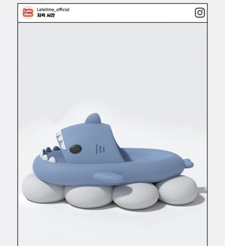 Pantoufles requin