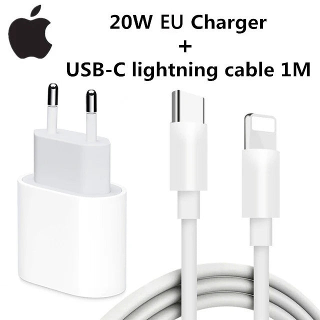Adaptateur d'alimentation USB-C Original 20W pour iphone