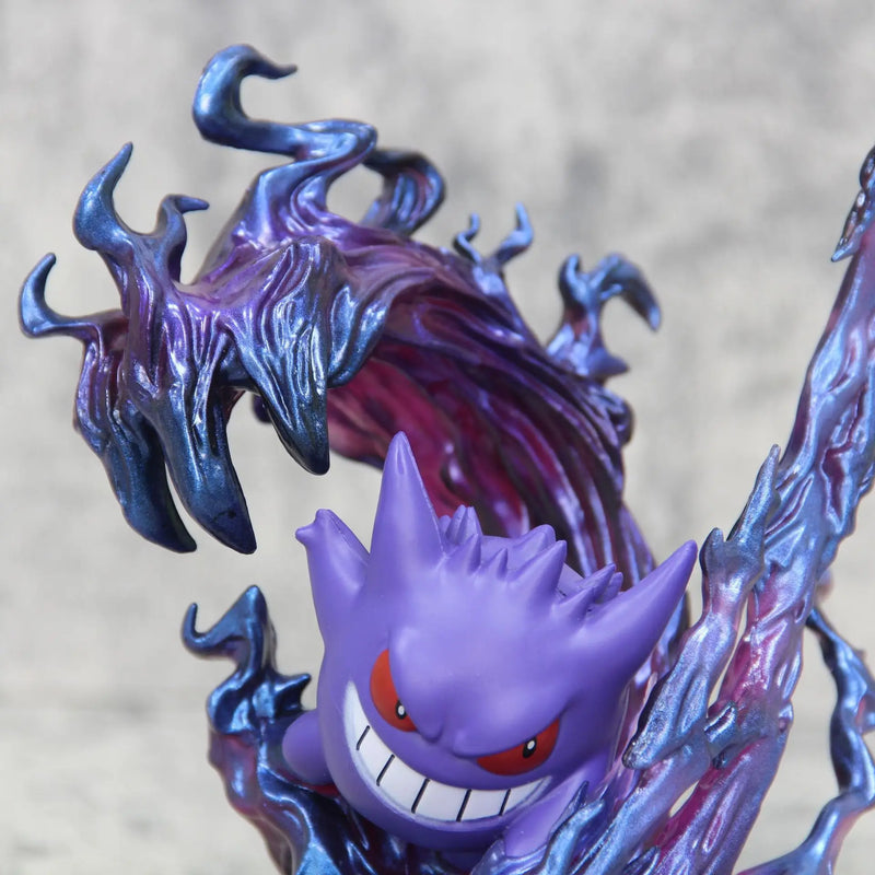 19cm Pokemon Gengar Anime Figure fantôme griffe figurine jeu Statue PVC à collectionner Kawaii modèle cadeaux bureau décor poupées jouets