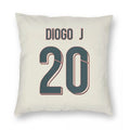 Diogo Jota # 20 taies d'oreiller carrées en Polyester