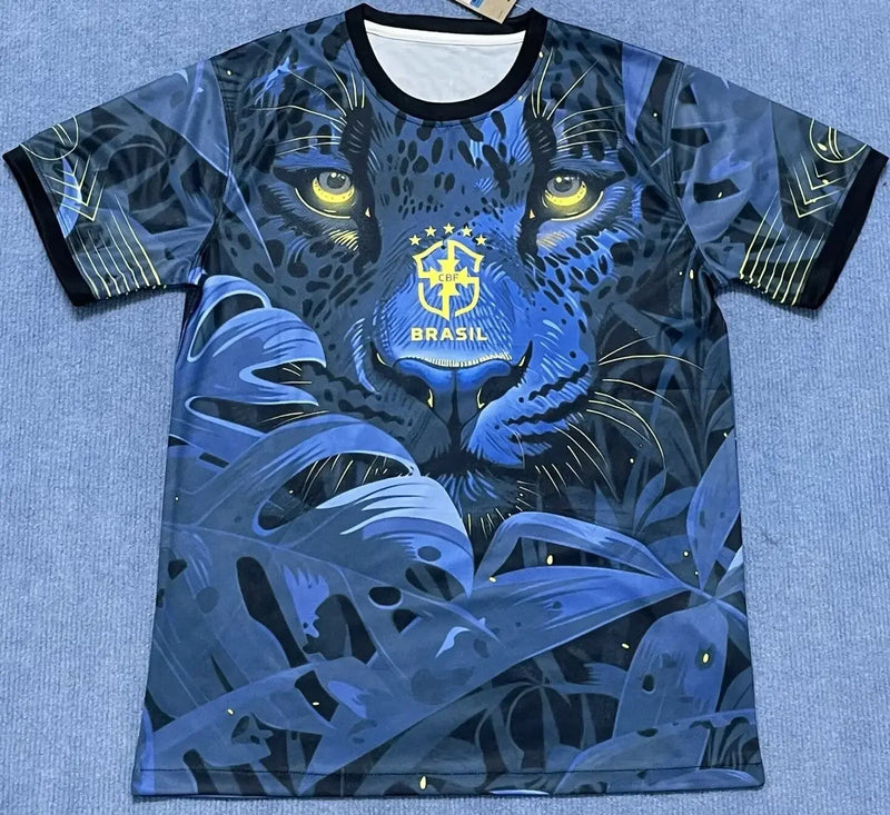 BRAZILS Brésil Football Shirt 2025 City Edition Hommes et Femmes Entraînement Football Chemise 3D Imprimé Séchage Rapide Respirant T-shirt