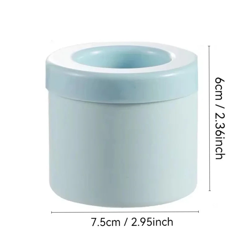 Moule à glaçons rond en Silicone