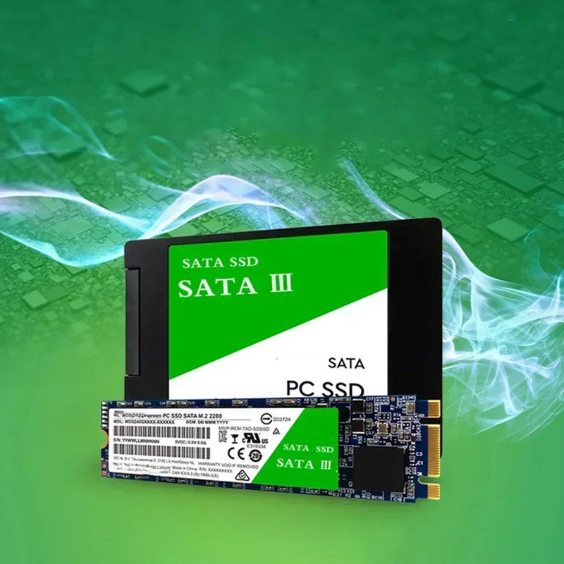Disque dur 1 à 2 vers disque dur SSD haute vitesse, disque SSD interne SATA3 2,5 pouces 4 vers TLC 500 Mbps pour ordinateur portable et de bureau