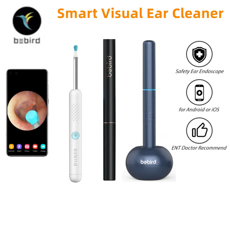Bebird R1 + R3 T15 M9S nettoyeur d'oreille visuel intelligent Otoscop