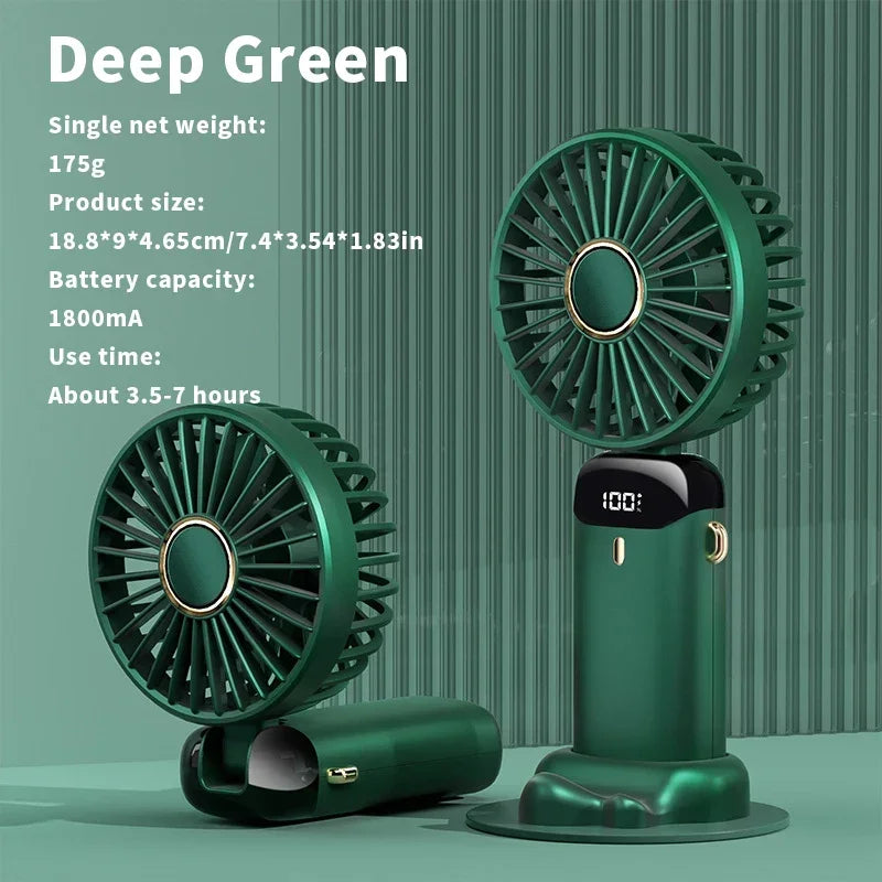 Déterminer mini ventilateur portable