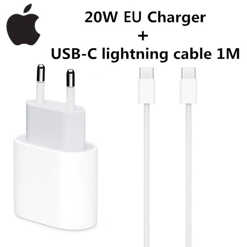 Adaptateur d'alimentation USB-C Original 20W pour iphone