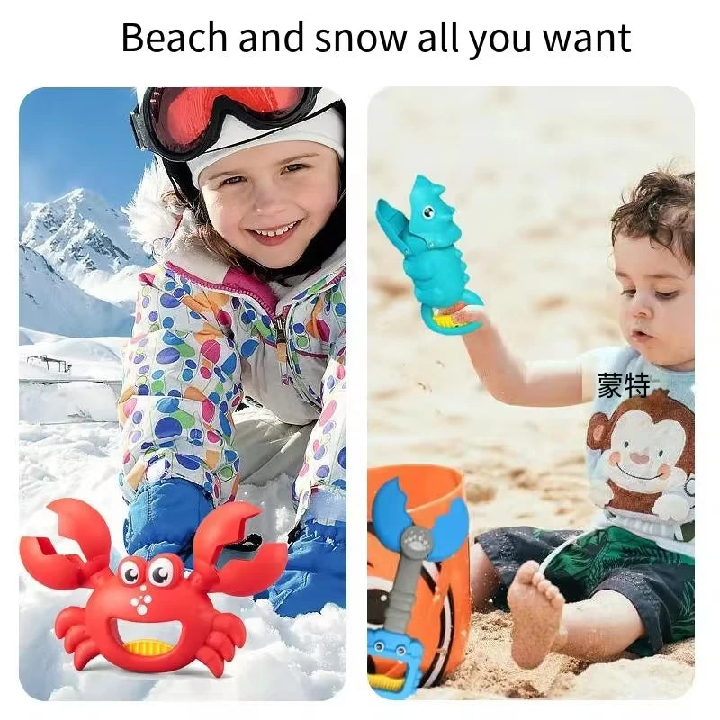 Pince à sable en plastique pour enfants jouets de plage d'été jouets d'extérieur pour enfants jouet à griffes pour jouer au sable jeux de neige d'hiver