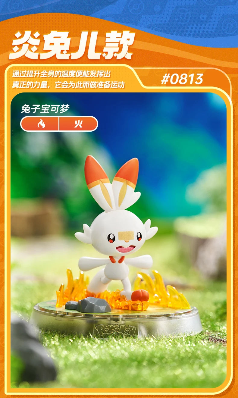 BLOKEES Original POKEMON blocs de construction Pikachu Charmander Psycanard Sprigatito Eevee Lucario Pokémon figurine jouets cadeau